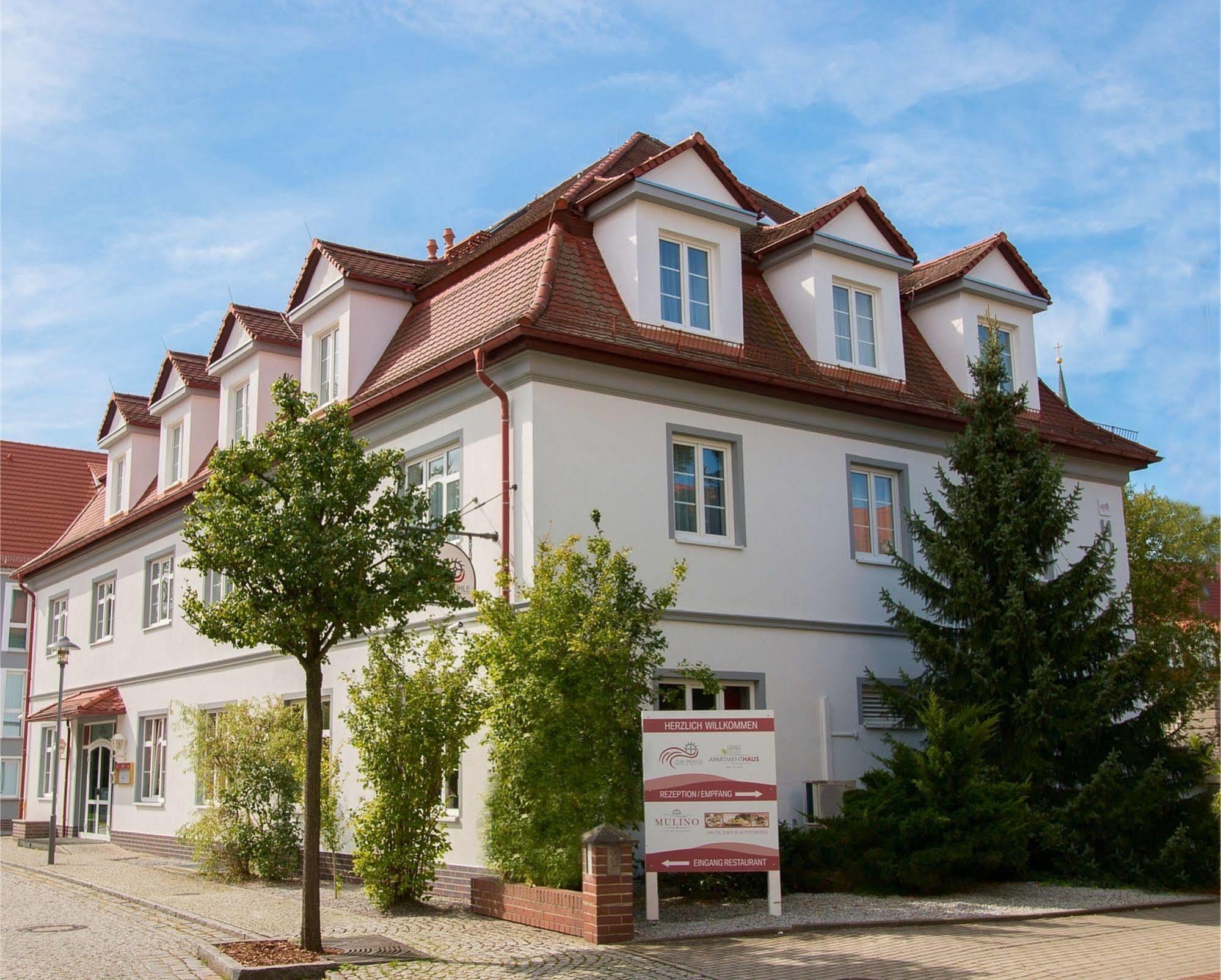 Hotel Zur Mühle Hoyerswerda Exterior foto